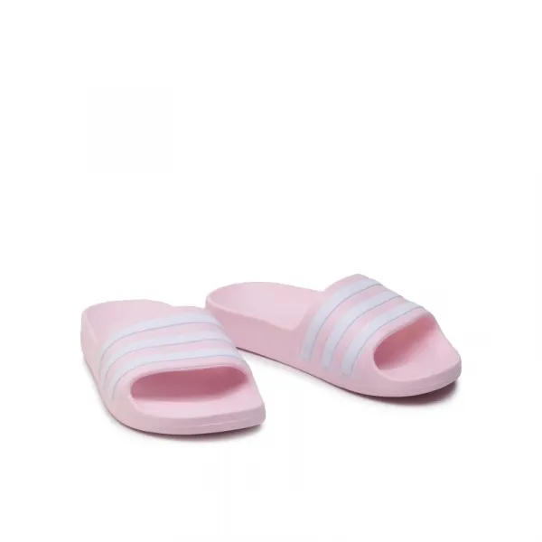 Dievčenské šlapky (plážová obuv) ADIDAS Adilette Aqua Jr clear pink cloud white clear pink