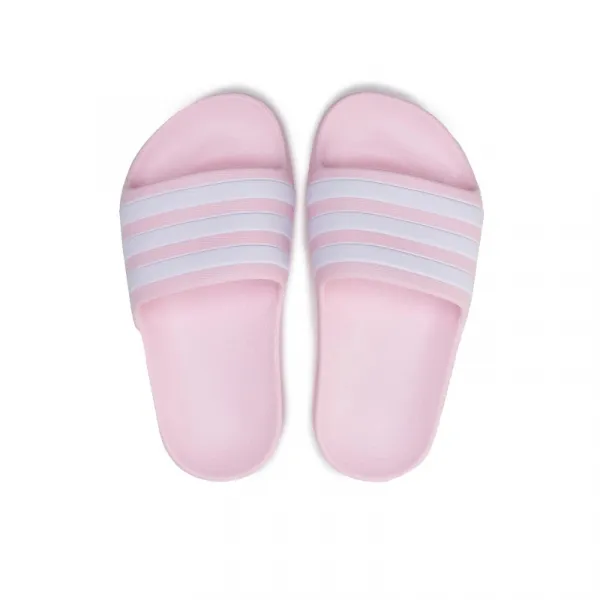 Dievčenské šlapky (plážová obuv) ADIDAS Adilette Aqua Jr clear pink cloud white clear pink