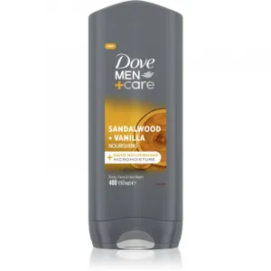 Dove Men+Care Sandalwood & Vanilla sprchovací gél 400 ml