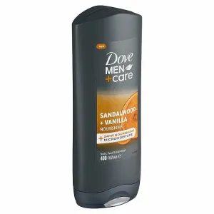 Dove Men+Care Sandalwood & Vanilla sprchovací gél 400 ml