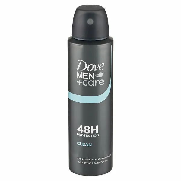 Dove Men+Care Clean antiperspirant sprej pre mužov 150 ml