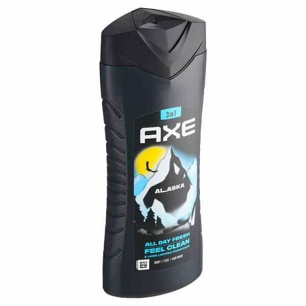 Axe Alaska Shower Gel sprchový gél 3v1 400 ml