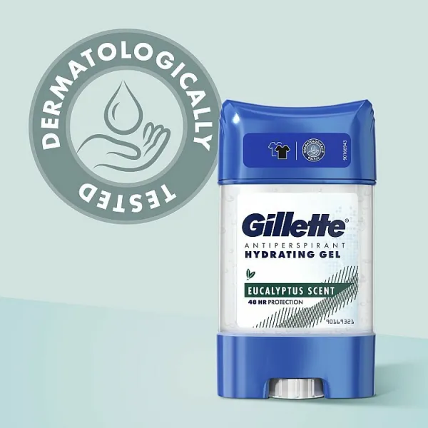 Gillette deostick clear gel Men Eucalyptus 70 ml 1ks