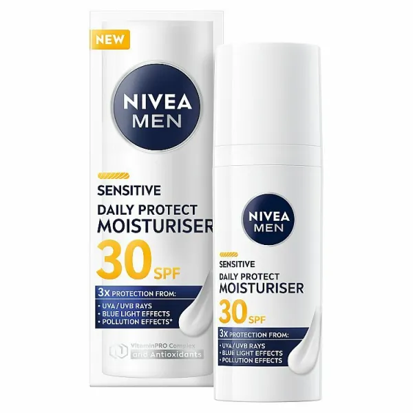 NIVEA MEN Sensitive hydratačný denný krém SPF 30 50 ml