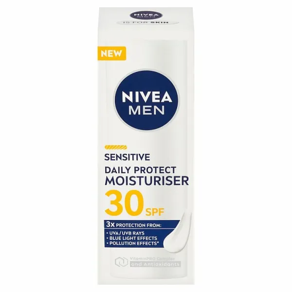 NIVEA MEN Sensitive hydratačný denný krém SPF 30 50 ml