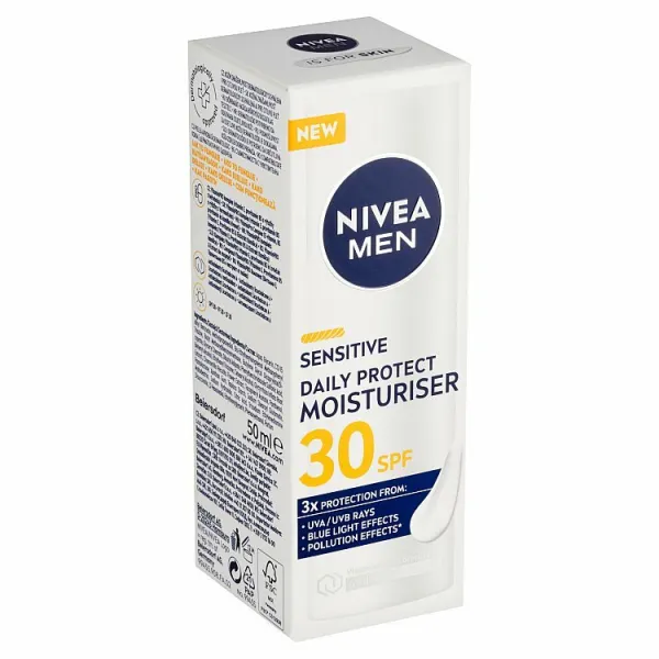 NIVEA MEN Sensitive hydratačný denný krém SPF 30 50 ml