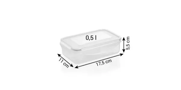 Tescoma Dóza delená FRESHBOX 0,5 l, obdĺžniková