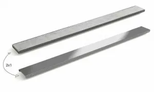 HOPA - Odtokový žľab STANDARDline BLACK - Rozmer A - 100 cm, Variant roštu - Klasszik OLPZLABST99BK