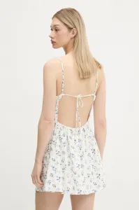 Ľanové šaty Hollister Co.