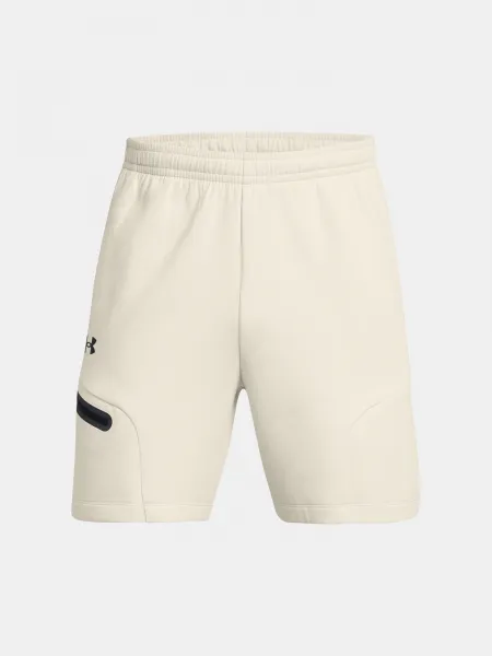 Men's shorts Under Armour UA Unstoppable Flc Shorts-WHT - Men