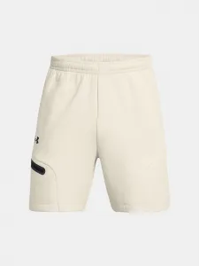 Men's shorts Under Armour UA Unstoppable Flc Shorts-WHT - Men