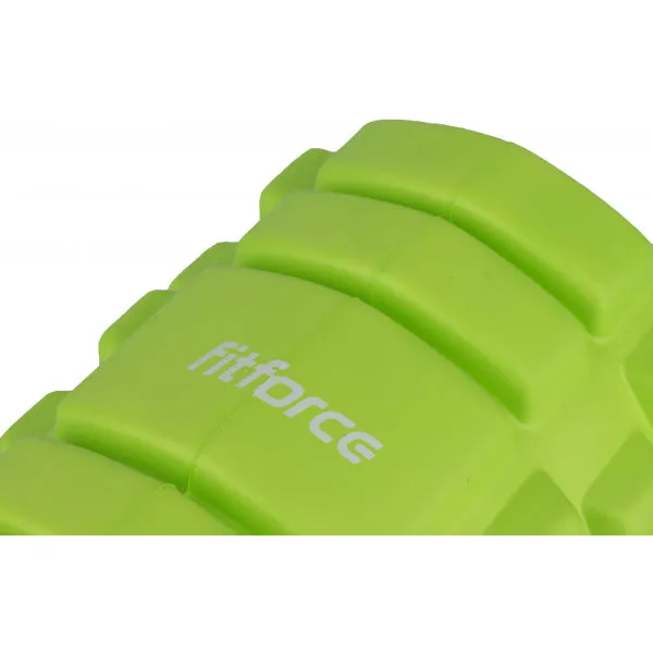 Fitforce GROLL C1+1 Fitness masážny valec 2v1, zelená, veľkosť
