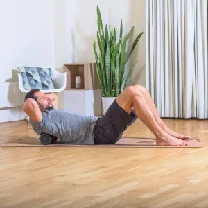 Fitforce MASSAGE ROLLER HARD Masážny valec, čierna, veľkosť