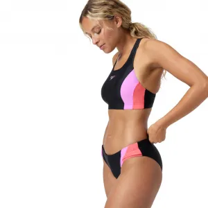 Speedo colourblock splice 2pc 2.0 neon violet s - uk32