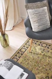 Koberec Agnella Standard Oktan hráškový