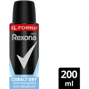 Rexona Men Cobalt Dry antiperspirant v spreji pre mužov XL Cobalt Dry 200 ml
