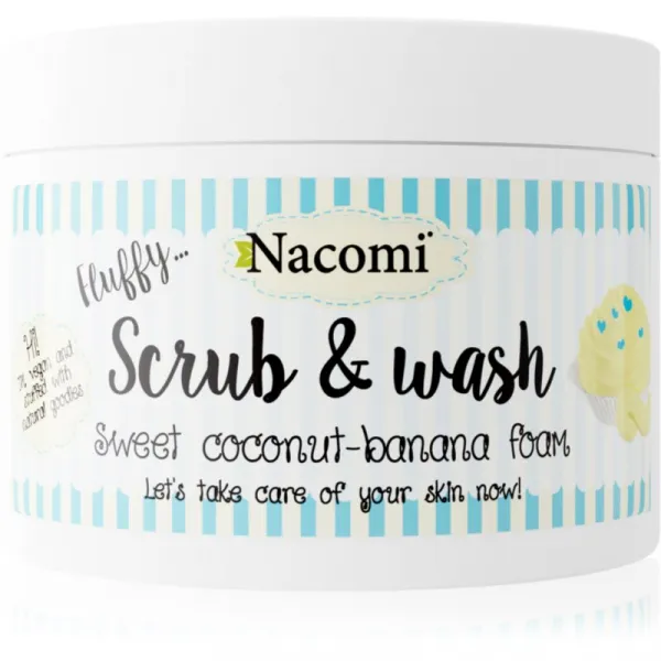 Nacomi Fluffy... Sweet Coconut-Banana umývacia pena 180 ml