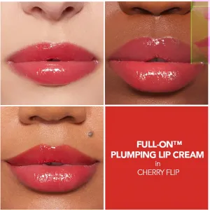 Buxom FULL-ON™ PLUMPING LIP CREAM GLOSS krémový lesk na pery so zväčšujúcim efektom odtieň Cherry Flip 4,2 g