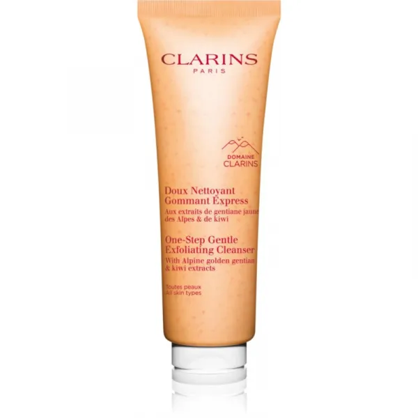 Clarins One Step Gentle Exfoliating Cleanser jemný exfoliačný gél pre všetky typy pleti 125 ml