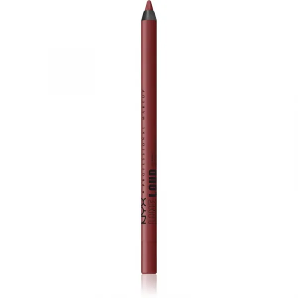 NYX Professional Makeup Line Loud Vegan kontúrovacia ceruzka na pery s matným efektom odtieň 31 - Ten Out Of Ten 1,2 g