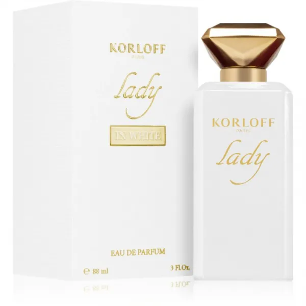 Korloff Lady Korloff in White parfumovaná voda pre ženy 88 ml