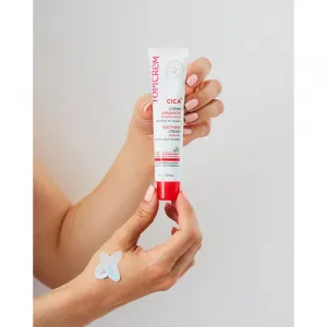Topicrem CICA Soothing Cream intenzívny obnovujúci krém pre podráždenú pokožku 40 ml