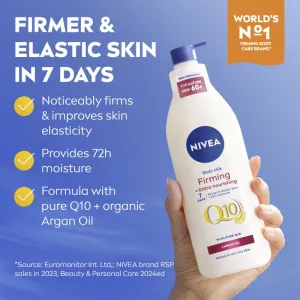 NIVEA Q10 Firming + Extra Nourishing spevňujúce telové mlieko 400 ml