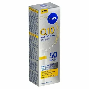 Nivea Q10 Anti-Wrinkle Expert denný UV fluid proti vráskam OF 50 40 ml 1ks