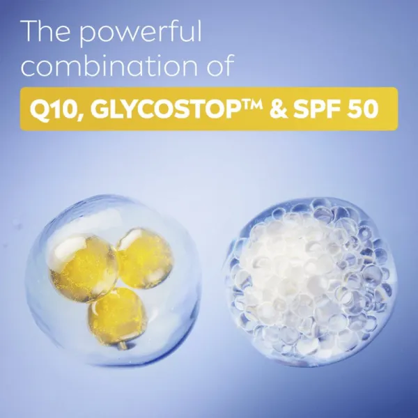 Nivea Q10 Anti-Wrinkle Expert denný UV fluid proti vráskam OF 50 40 ml 1ks
