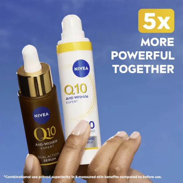 Nivea Q10 Anti-Wrinkle Expert denný UV fluid proti vráskam OF 50 40 ml 1ks