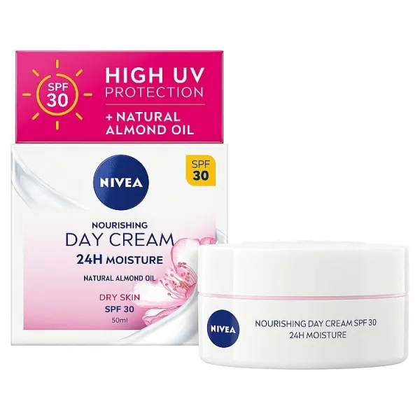 NIVEA Nourishing výživný denný krém SPF 30 50 ml