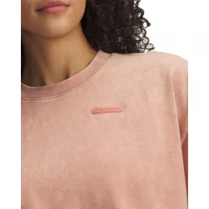 Dámske tričko s krátkym rukávom UNDER ARMOUR UA HWT WASH SS-PNK