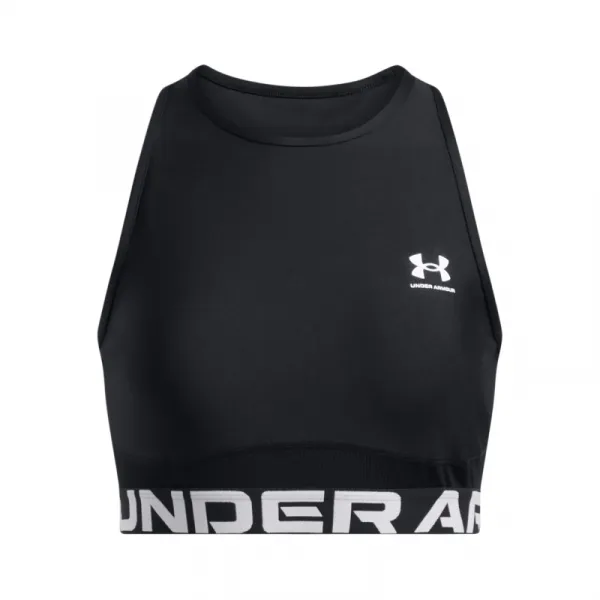 Dámske tréningové tielko UNDER ARMOUR HeatGear Rib Tank-BLK