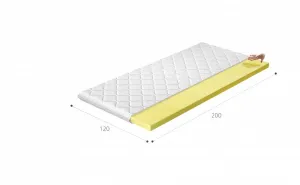 Topper Visco 120x200 Hypoalergénny poťah