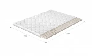 Topper Latex 180x200 Hypoalergénny poťah