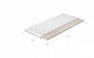 Topper Latex 120x200 Hypoalergénny poťah