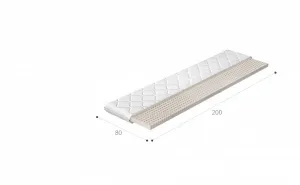 Topper Latex 80x200 Hypoalergénny poťah