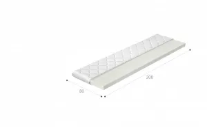 Topper T30 80x200 Hypoalergénny poťah