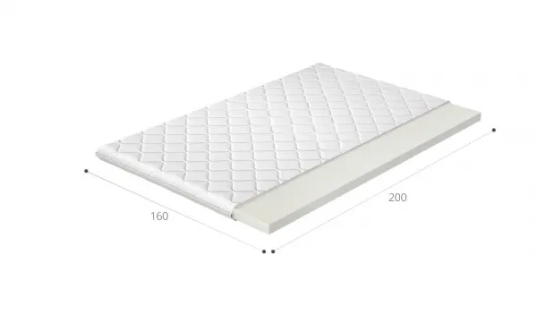 Topper T25 160x200 Hypoalergénny poťah