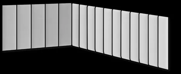 Eltap Čalúnený panel SET QUADRATTA 100+220x50 okrová