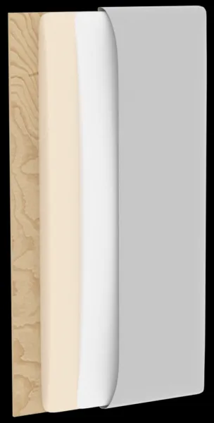 Eltap Čalúnený panel SET QUADRATTA 180x120 okrová, šedá