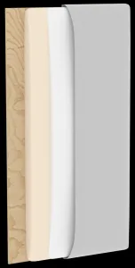 Eltap Čalúnený panel SET QUADRATTA 180x120 okrová, šedá