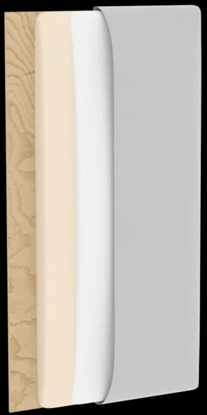 Eltap Čalúnený panel SET QUADRATTA 120x195 okrová
