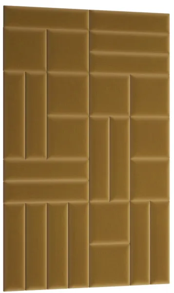 Eltap Čalúnený panel SET QUADRATTA 120x195 okrová