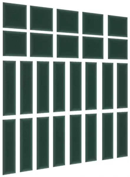 Eltap Čalúnený panel SET QUADRATTA 120x195 zelený