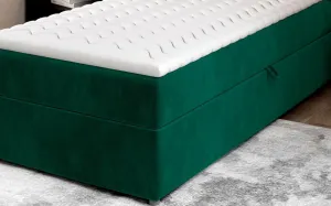 ArtElta Čalúnená jednolôžková posteľ RIVIA | 90 x 200 cm Farba: Monolith 37