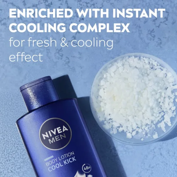 NIVEA MEN Cool Kick hydratačné telové mlieko 400 ml