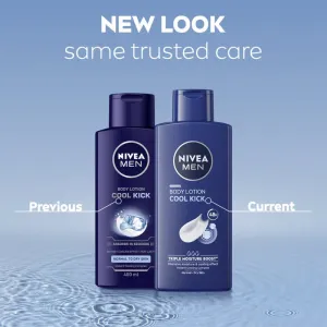NIVEA MEN Cool Kick hydratačné telové mlieko 400 ml