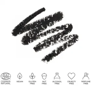 MÁDARA The Eye Pencil ceruzka na oči odtieň #1 Black 1 g