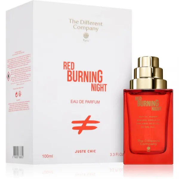 The Different Company Red Burning Night parfumovaná voda unisex 100 ml